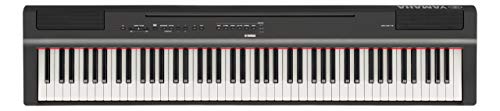Yamaha P-125a Digital Piano, schwarz – – Kompaktes elektronisches Klavier in schlichtem Design für perfekte Spielbarkeit – Kompatibel mit kostenloser App 'Smart Pianist'