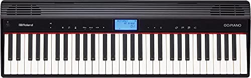 Roland Go:Piano Go-61P Digital Piano, kabellose Smartphone-Verbindung, schwarz